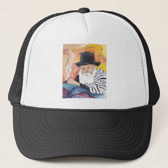 GORRA DE CAMIONERO LUBAVITCHER REBBE (Anverso)