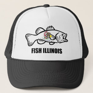 Gorra De Camionero Lubina de Illinois