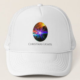 Gorra De Camionero Luces de Navidad