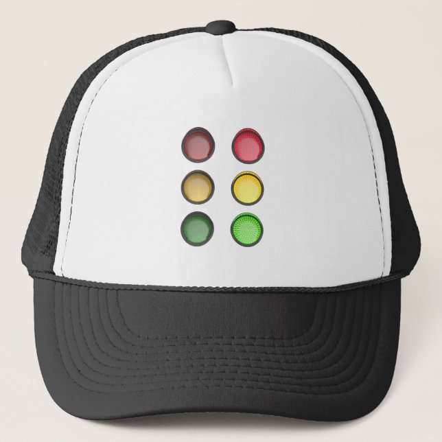 Gorra De Camionero Luces de tráfico (Anverso)
