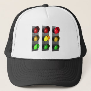 Gorra De Camionero Luces de tráfico