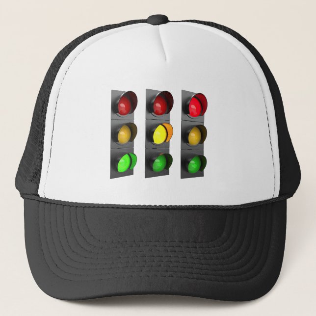 Gorra De Camionero Luces de tráfico (Anverso)
