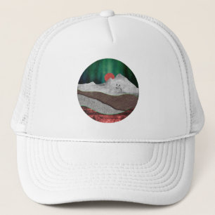Gorra De Camionero Luces del norte de montaña