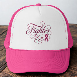 Gorra De Camionero Lucha contra el cáncer de mama Conciencia