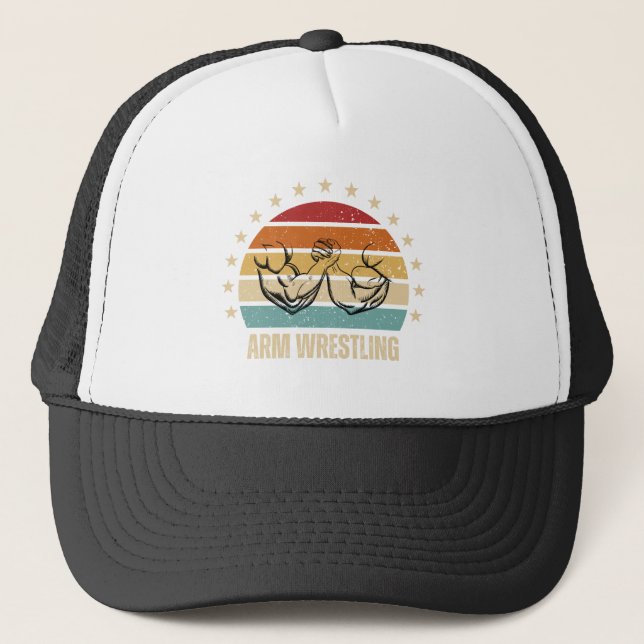 Gorra De Camionero lucha de brazos  (Anverso)