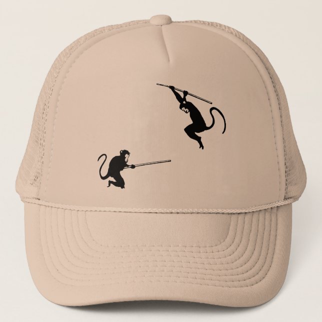 Gorra De Camionero Lucha del mono (Anverso)