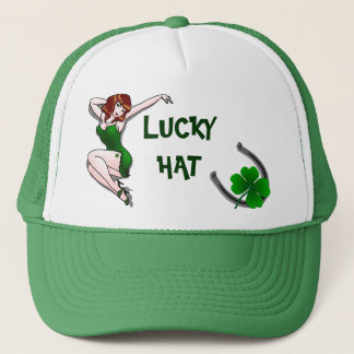 Gorra De Camionero Lucky Cap Retro Irlandés Pinup Lucky Cap Personali