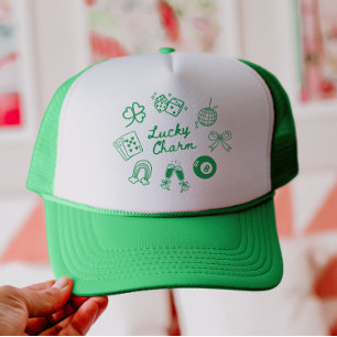 Gorra De Camionero Lucky Charm St Patricks Day Lucky Clover