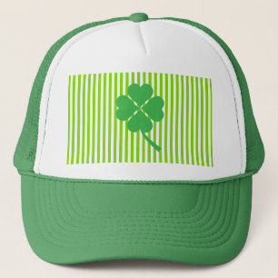 Gorra De Camionero Lucky Four Leaf Shamrock Design-87906