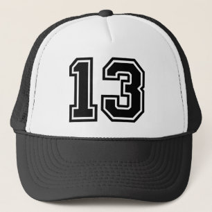 Gorra De Camionero Lucky Number 13 Classic