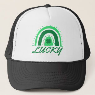 Gorra De Camionero Lucky Shamrock Rainbow
