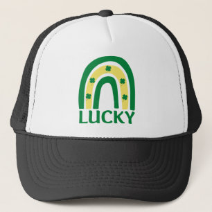 Gorra De Camionero Lucky Shamrock Rainbow St Patrys