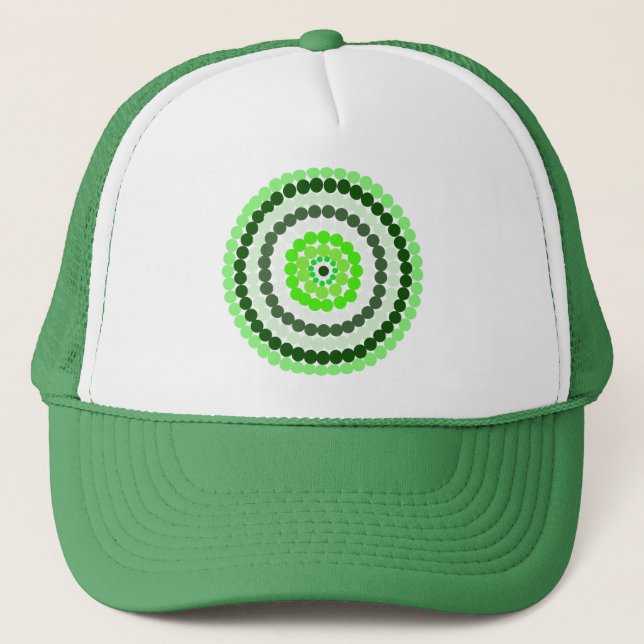Gorra De Camionero Lugares verdes, (Anverso)