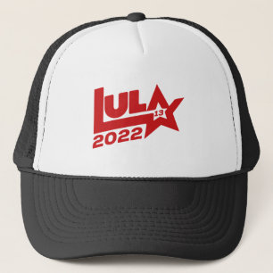 Gorra De Camionero Lula 2022 13 PT Presidente Brasil