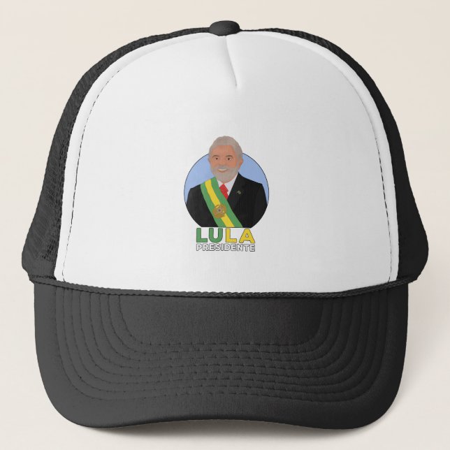 Gorra De Camionero Lula Presidente (Anverso)