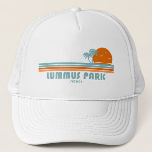 Gorra De Camionero Lummus Park Florida Sun Palm Trees