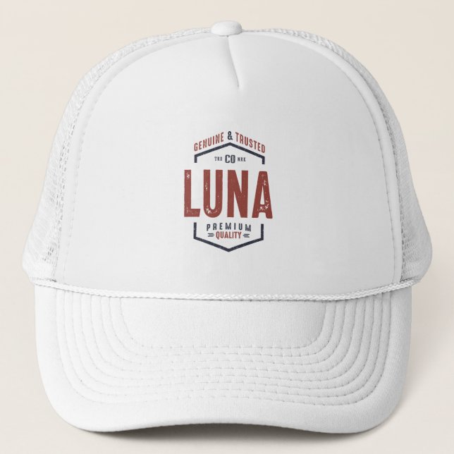 Gorra De Camionero Luna auténtica y confiable (Anverso)
