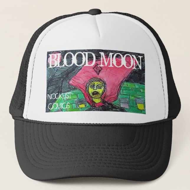 GORRA DE CAMIONERO LUNA DE SANGRE CÓMICS DE NOCKLIST (Anverso)