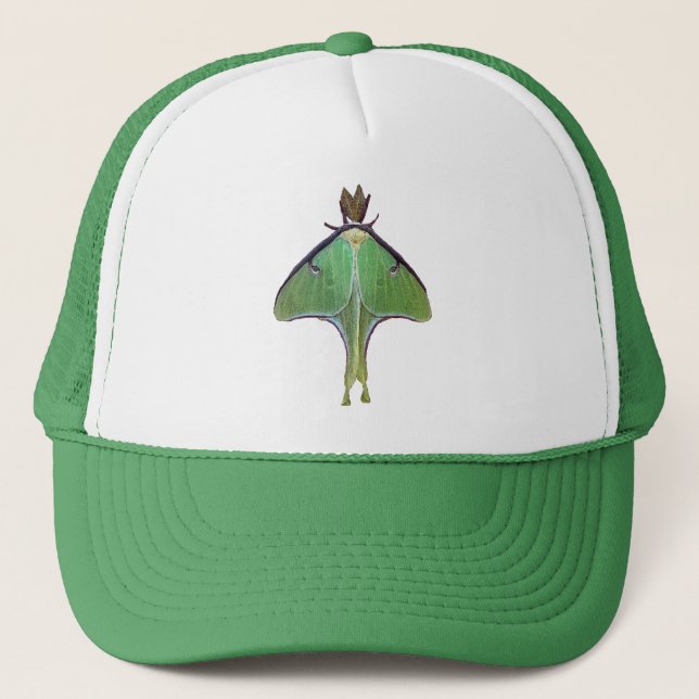 Gorra De Camionero Luna Moth (Anverso)