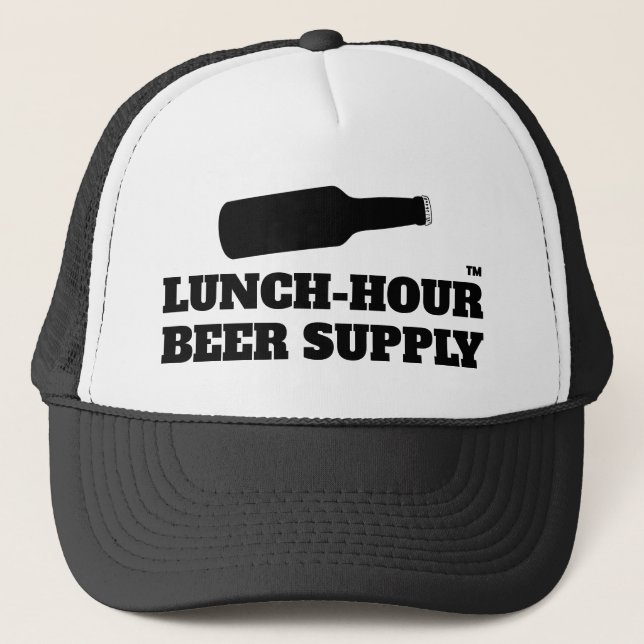 Gorra De Camionero Lunch-Hour Beer Supply™ Trucker Hat (Anverso)
