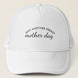 Gorra De Camionero Lunes de Mamá Loca | Diseño Divertido de Juego de 