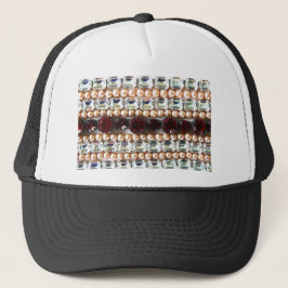 Gorra De Camionero Lustres y perlas - joyería vintage