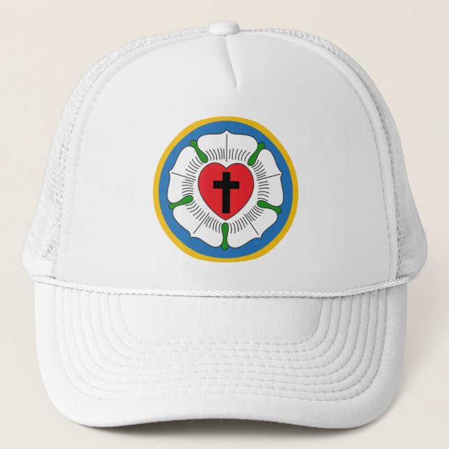 Gorra De Camionero Luthers Rosa (Anverso)