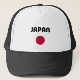 Gorra De Camionero Luz de color de punto rojo grande de Japón