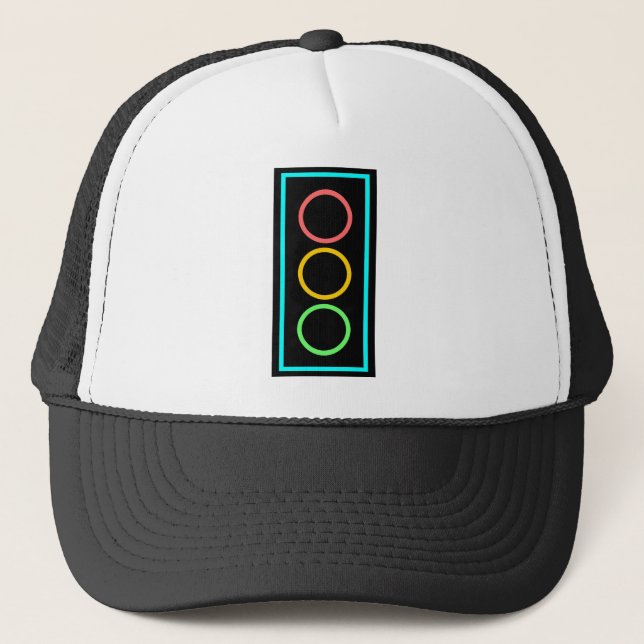 Gorra De Camionero Luz de parada de neón (Anverso)
