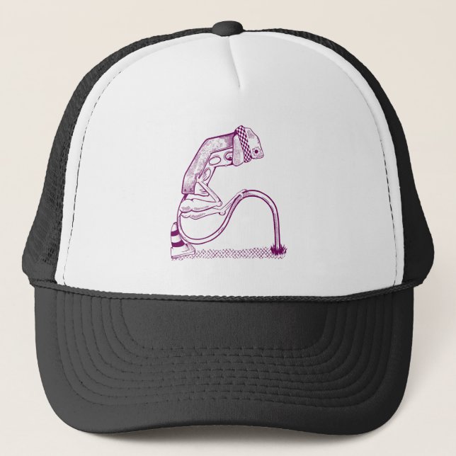 Gorra De Camionero Luz de tráfico deprimida (Anverso)