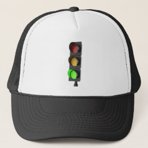 Gorra De Camionero Luz de tráfico verde