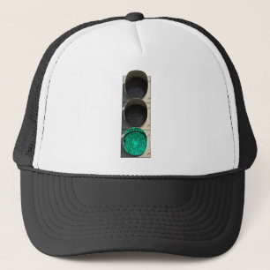 Gorra De Camionero Luz de tráfico - Verde
