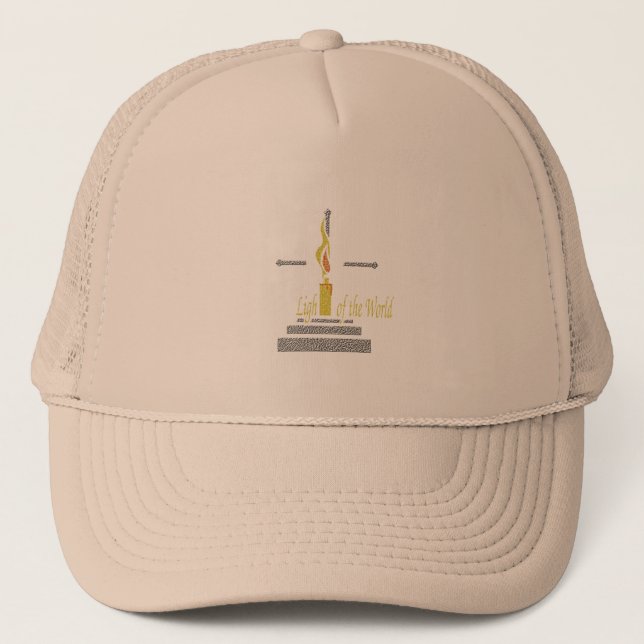 Gorra De Camionero Luz del mundo (Anverso)