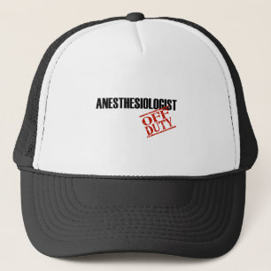 GORRA DE CAMIONERO LUZ FUERA DE SERVICIO DEL ANESTHESIOLOGIST