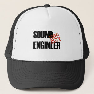 GORRA DE CAMIONERO LUZ FUERA DE SERVICIO DEL INGENIERO DE SONIDO
