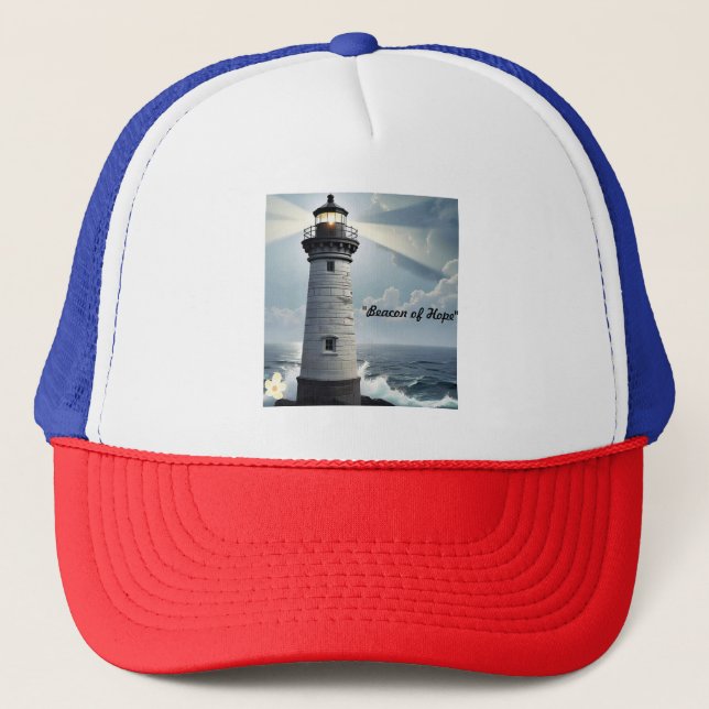Gorra De Camionero "Luz más allá de las olas" (Anverso)