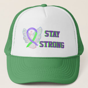 Gorra De Camionero Lyme Disease, Lupus, Fibromyalgia Angel Caps