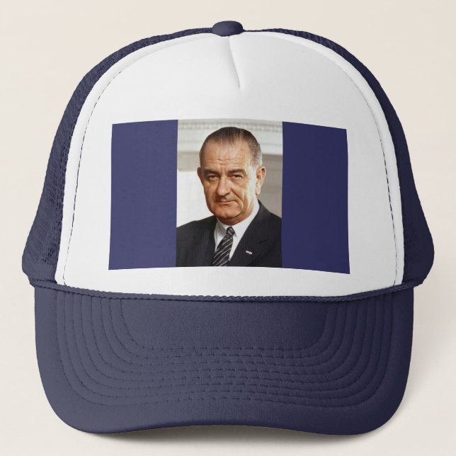 Gorra De Camionero Lyndon B. Johnson 36° presidente (Anverso)