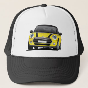 Gorra De Camionero M Cooper S, amarillo con rayas negras