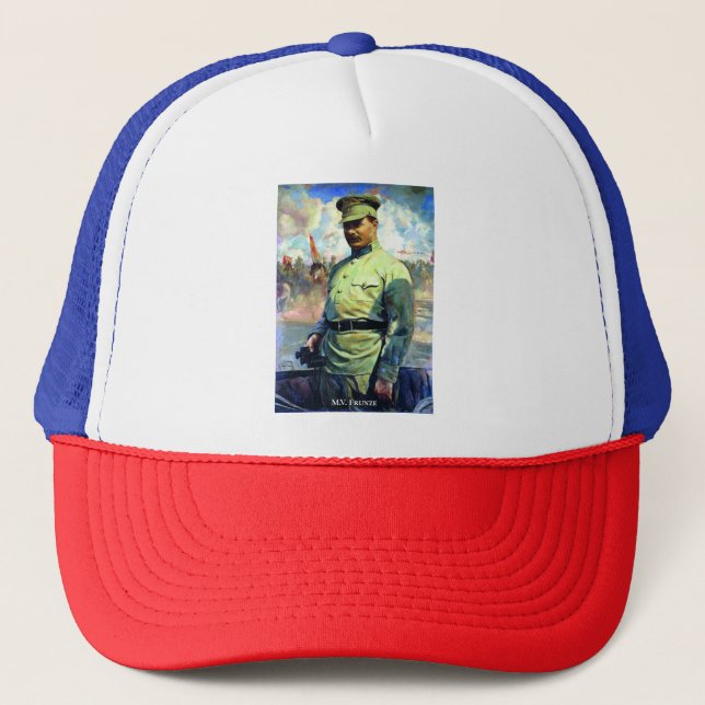 Gorra De Camionero M. Frunze - Oficial del Ejército Soviético, Fundad (Anverso)