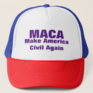 Gorra De Camionero MACA hacen civil americano otra vez