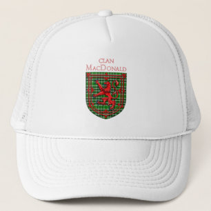 Gorra De Camionero MacDonald de la antigua isla Tartán