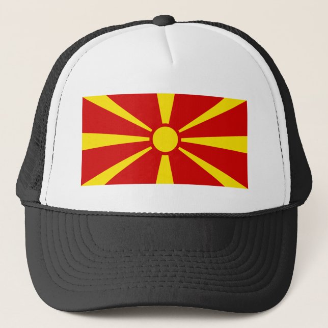 Gorra De Camionero macedonia del norte (Anverso)