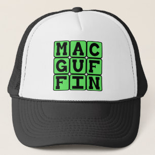 Gorra De Camionero MacGuffin, Falsificación Literaria