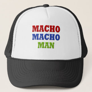 GORRA DE CAMIONERO MACHO MAN