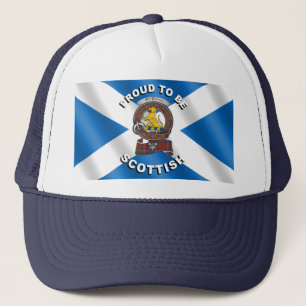 Gorra De Camionero Macpherson Clan Badge Scottish Trucker Hat