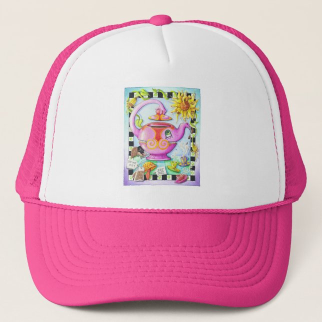 GORRA DE CAMIONERO MAD ACERCA DE TEA FIESTA (Anverso)