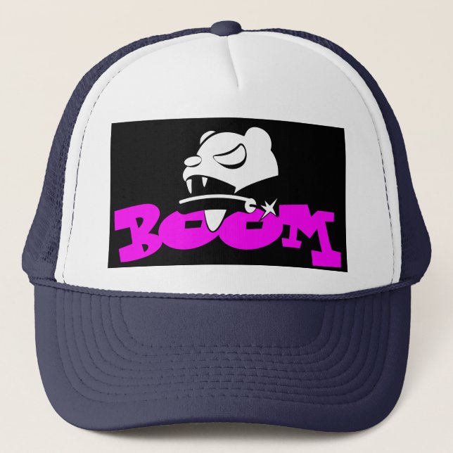 Gorra De Camionero Mad Bear (Anverso)