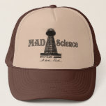 Gorra De Camionero Mad Science Het<br><div class="desc">Un tributo al Gran Nikola Tesla y su loca ciencia que cambió nuestro mundo.</div>