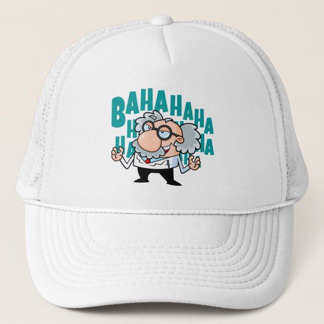 Gorra De Camionero Mad Scientist (Anverso)